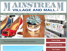 Tablet Screenshot of mainstreammall.co.za